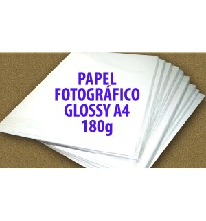 PAPEL GLOSSY A4 180G C/20 IMAX