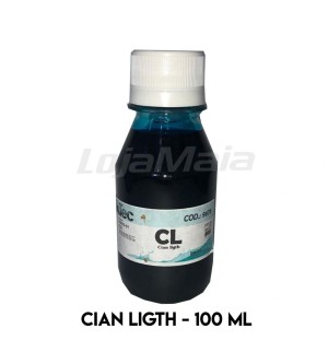 TINTA CORANTE INKTEC -  100ML -  LIGHT CYAN